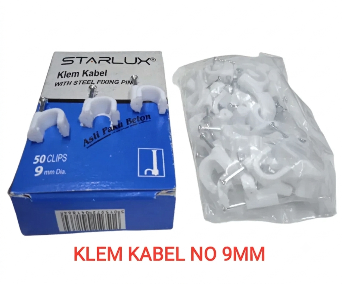 	klem kabel 9 mm starlux